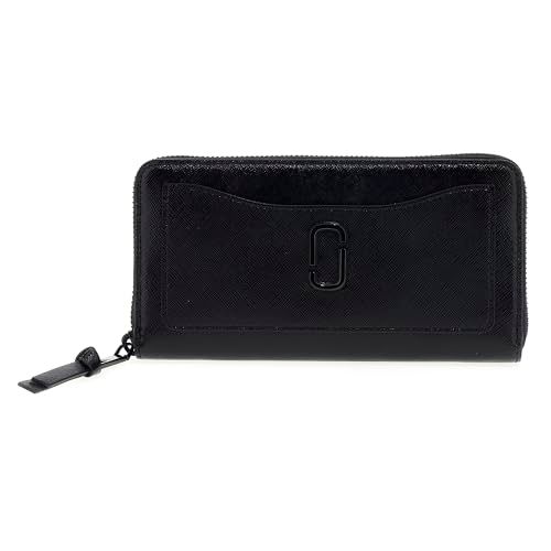 MARC JACOBS The Continental Wallet, Damesportemonnee, eenheidsmaat, Zwart, Eén maat