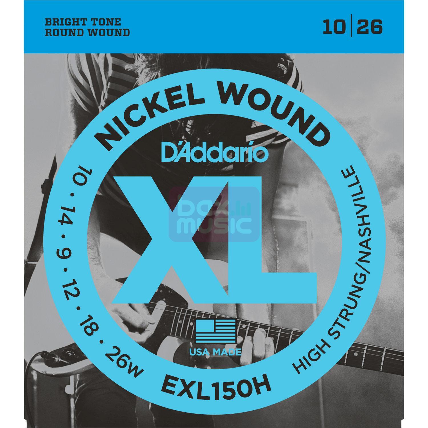 D'ADDARIO Daddario EXL150H snarenset voor elektrische Nashville Tuning