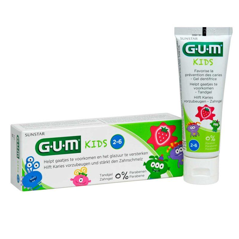 GUM Kids Monster Tandpasta - 50ml - 2-6 jaar