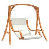 VidaXL Hangstoel Wit