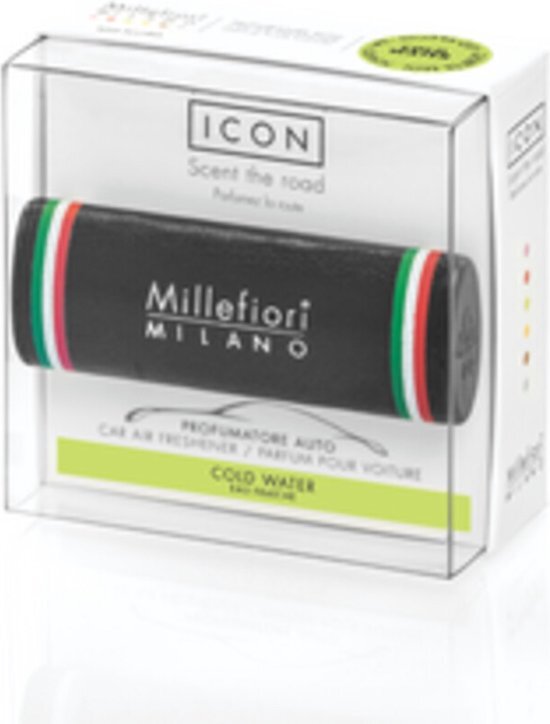 Millefiori Milano Icon Auto Luchtverfrisser Urban Cold Water 35 gr
