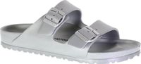 Birkenstock Arizona Eva - Slippers - Metallic Silver - Smal - Maat 41