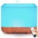 Merkloos Aroma diffuser ultrasoon luchtbevochtiger - 600 ml - Afstandsbediening - 7 kleuren LED