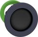 Industry ZB5FA26 CABEZA PULS.FLUSH REBAJADO NEGRO