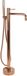 Rea - Vloeren Badmengkraan Lungo Diamond Copper