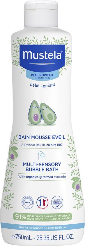 Mustela Multi Sensory Bubble Bath (750 ml)