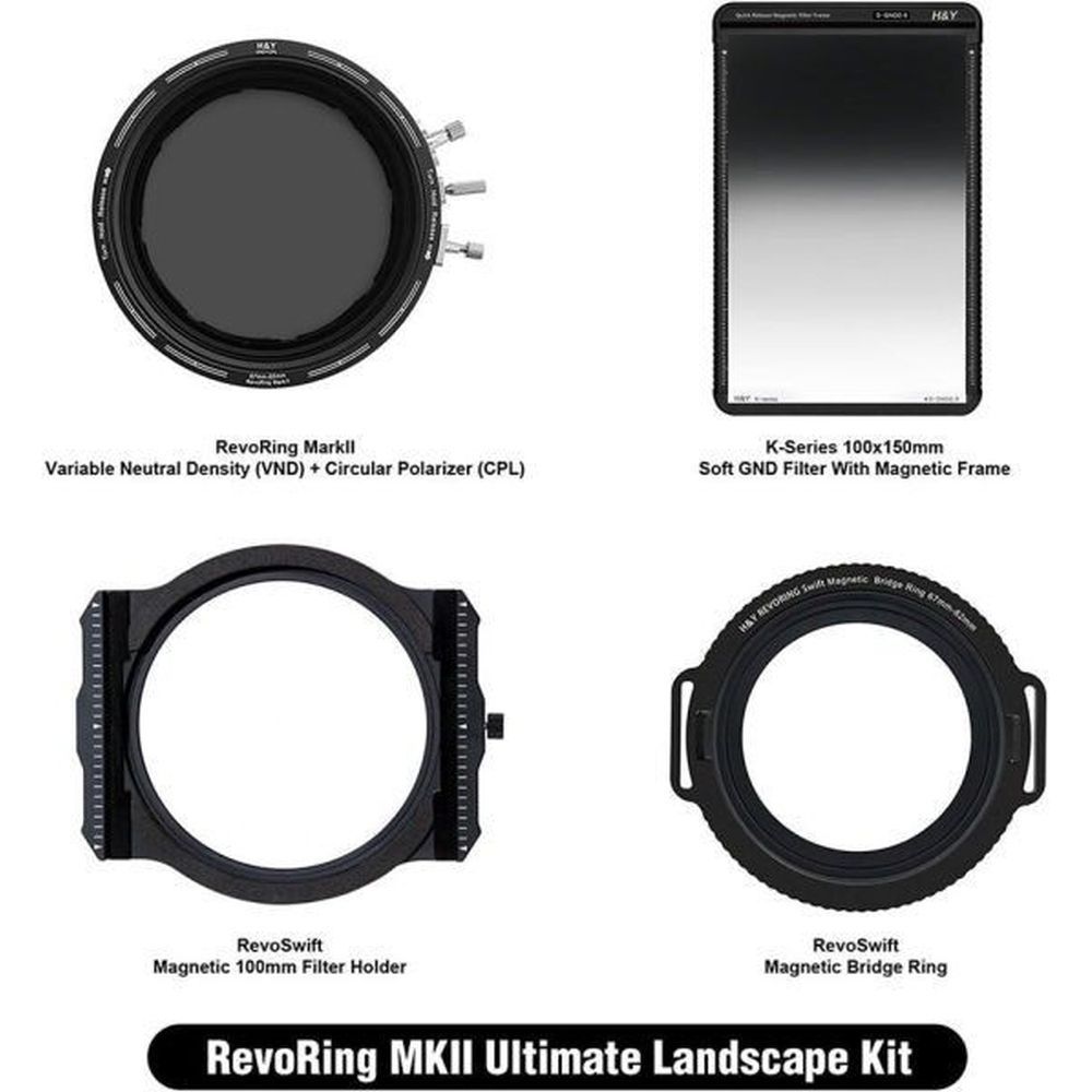 H&Y RevoRing MKII landscape kit 58-77mm (RNC77-II + RBR-77 + RH100 + KS09)