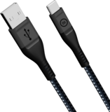 BlueBuilt USB A naar USB C Kabel 1,5m Kevlar Zwart