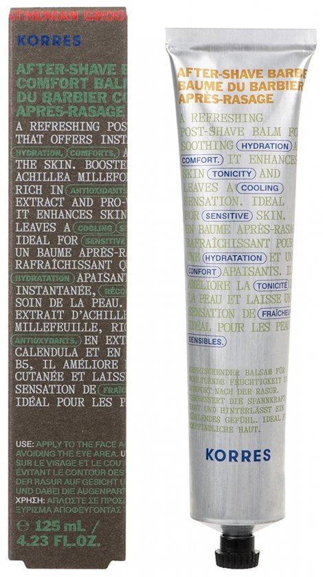 Korres Athenian Grooming Barbier Comfort Aftershave Balsem 125 ml