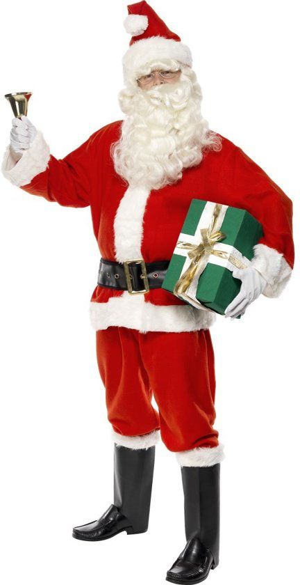 Smiffys Kerstmanpak voor mannen - Medium