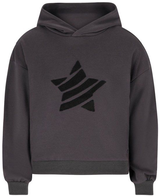 Like Flo Winter Hoodie Meisjes Teens - Grijs - Denies - Maat 152