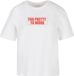 Miss Tee - Too Pretty To Work Dames T-shirt - Wit - Maat L