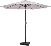 VONROC Parasol déporté Recanati Ø300cm Beige