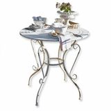LOBERON Tafel Aube antiekwit