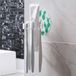 CHPN - Porte-brosse à dents - Blanc - Plastique