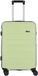 d & n Travel Line 4100 4 wielen Trolley M 64 cm - Bagage ferme - TSA slot - lime green