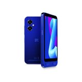 SPC WUUM One - Kindersmartphone + muziekspeler, veilige chat, GPS, kinderbeveiliging SPC Circles, Android 4G mobiele telefoon met 13 MP camera, videogesprekken, 64 GB, blauw