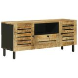 vidaXL Opbergkasten Naturel 105 x 33 x 46 cm Massief Mango Hout