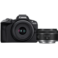 Canon EOS R50 + RF-S 18-45mm f/4.5-6.3 IS STM + RF 50mm f/1.8 STM