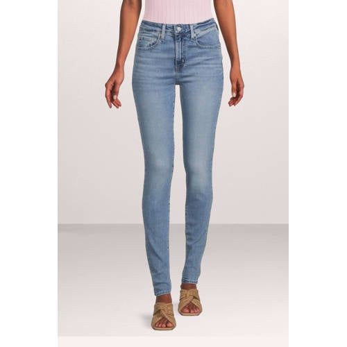 Levi's 721 High Waist Skinny Jeans - Light Blue Denim