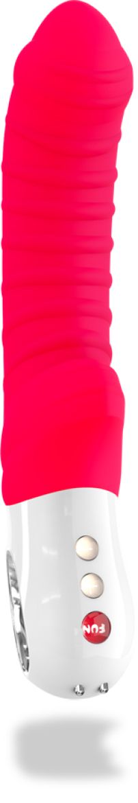 Fun Factory Tiger G5 Vibrator - Red - Silicone - Ambidextrous