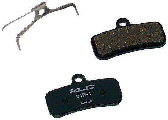 XLC BP-E20 Remblok - Schijfrem (Shimano/Tektro) – Heavy Duty - Compound: Organic – E-Bike - Zwart