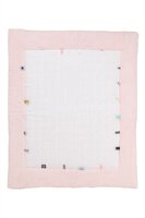 Snoozebaby Speel/boxkleed Cheerful Playing - Orchid Blush - 70 x 70 cm