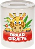 Shoppartners Bv tirelire enfant avec impression girafe - Céramique - 9 cm