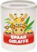 Shoppartners Bv tirelire enfant avec impression girafe - Céramique - 9 cm