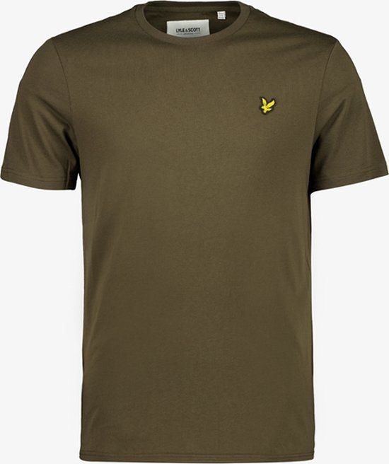 Lyle & Scott Men's T-Shirt - Olive - Size M - Modern Fit