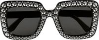 Boland Partybril Bling Bling Zwart - Volwassenen