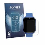 Savvies - Screenprotector voor Tzzulsx B0G12RCS52 - Folie Beschermfolie transparant 6 Stuks