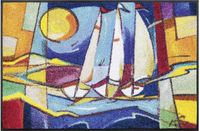 wash+dry Sailing Home Voetmat, 50 x 75 cm