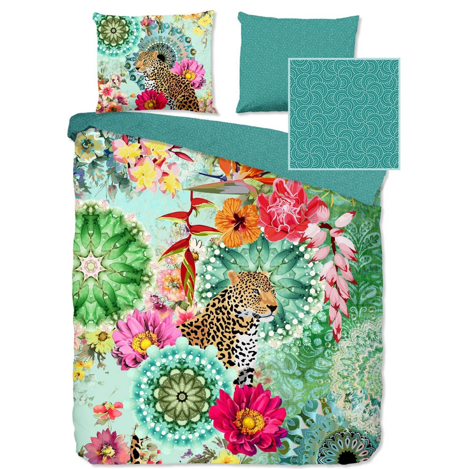 Hip dekbedovertrek ximen-lits-jumeaux (240 x 200/220 cm) - Multi