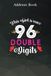 Address 96 Double Digits Address Book: This Girl Is Now 96th Birthday Gift for Grandma