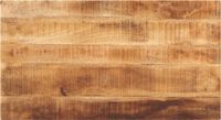 vidaXL Tafelblad rechthoekig 100x60x1,5 cm massief ruw mangohout