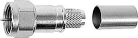 Telegärtner J01600A0003 F-connector Stekker, recht 75 Ω 1 stuk(s)