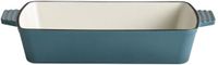 APS-Germany® Braadslede-Ovenschaal 5 stars 33x24xH6.5 cm TURQUOISE-CREME 3.5 ltr.