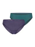 Schiesser Rioslip Invisible Soft Lace Vrouwen indigo,grün Effen