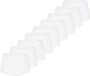 sloggi Dames maxi slip 9 pack Basic+ wit