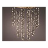 Zarivy Boom waterval gordijn - 8 schitterende functies, 200 cm lengte en 480 heldere LED's