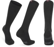DANISH ENDURANCE Compressiekousen Dames & Heren - 21-26 mmHg - Zwart - Maat 43-47 - 1 paar