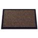 Novotex - Tapis grattant intérieur extérieur Strong gris marron 40x60