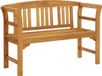 vidaXL Banc de jardin 114 cm bois d'acacia massif