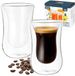 Vilde 2x Verres à expresso à double paroi thermiques - 60 ml
