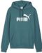 PUMA ESS No. 1 Logo Hoodie FL (s) Unisex Trui - Emerald Ice