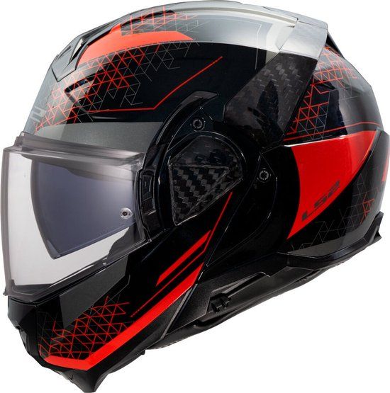LS2 FF910 Advant II Astral Rood Systeemhelm - Helm