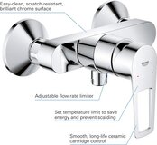 GROHE Start Loop Douchemengkraan Chroom | Met Handdouche