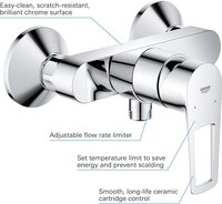 GROHE Start Loop Douchemengkraan Chroom | Met Handdouche