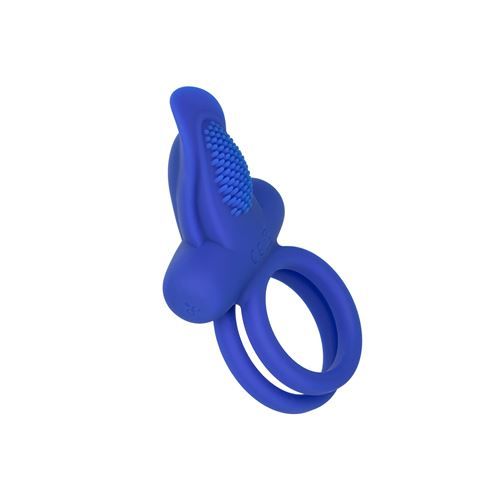 CalExotics Duo Stimulatie Cockring - Paars